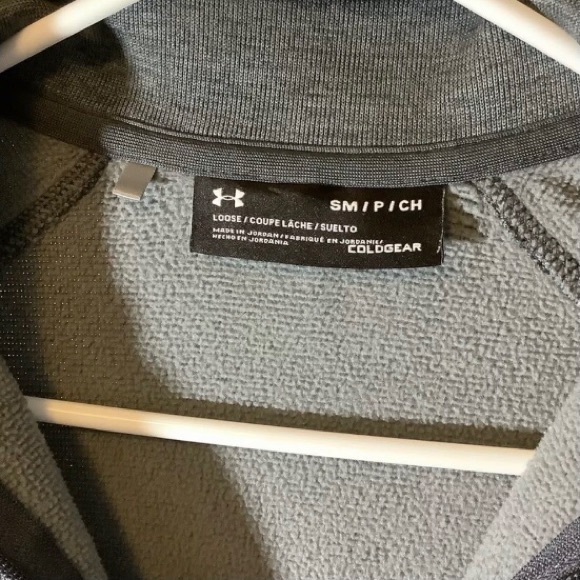 Under Armor Men’s Small Storm Fleece Sweatshirt 3/4 Zip, Pull Over. - Picture 6 of 8